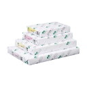 (まとめ)TANOSEE αエコカラーペーパーIIB5 パープル 1セット(2500枚:500枚×5冊) 【×2セット】 紫 環境に優しい森林認証パルプを使用し...