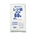 (まとめ) スマートバリュー レジ袋 60号 100枚 B960J【×10セット】 エコな選択 便利な60号レジ袋100枚セット お得な10セットまとめ買い お...