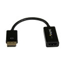 (まとめ)StarTech.com DisplayPort-HDMI 4K オーディオ/ビデオ アクティブ変換アダプタ DP2HD4KS 1個 【×3セット】 ...