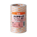 (まとめ) TANOSEE クリアテープ 15mm×35m 1セット(240巻:10巻×24パック) 【×10セット】 透明な力でしっかりと結ぶ 多機能テープ ...