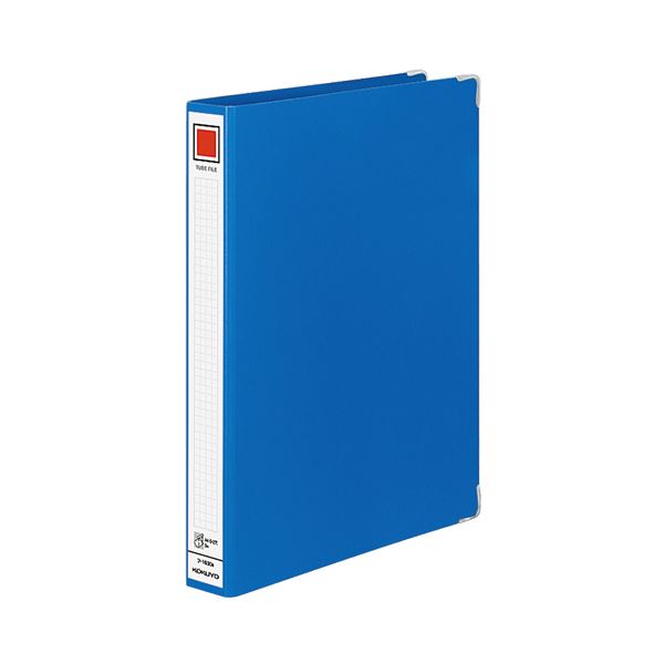 (まとめ) コクヨ チューブファイル Mタイプ 片開き A4タテ 300枚収容 背幅44mm 青 フ-1630B 1冊 【×30セット】 青い海を漂う、収納の極...