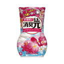 (まとめ)小林製薬 お部屋の消臭元心やすらぐスパフラワー 400ml 1セット(3個)【×5セット】 強力な消臭効果で、大きな部屋でも心地よい香りに包まれる 心...