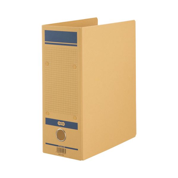 TANOSEE保存用ファイルN(片開き) A4タテ 1000枚収容 100mmとじ 青 1セット(24冊) シックでおしゃれな装丁タイプ A4サイズで1000枚...