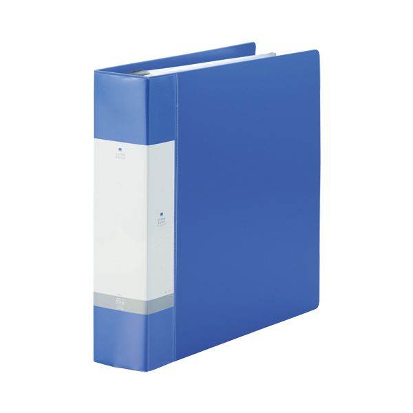 (まとめ) リヒトラブ リクエストクリヤーブック(ポケット交換タイプ) A4タテ 30穴 55+1ポケット付属 背幅65mm 青 G3808-81冊 【×10セ...