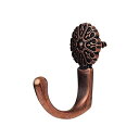 金属コート掛け/衣類掛けフック 【ブロンズ 2個入り】 木ネジフック 【120個セット】 レック 重いものに最適 アンティークな風合いのブロンズカラーコートフッ...