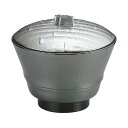 竹型椀/お椀 【小 銀透き内黒 TA】 直径103×高さ93(68)mm 日本製 国産 食洗機対応 〔和食 レストラン 店舗 お店〕 飲食店で使える 食器洗い機...