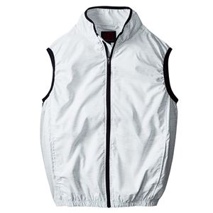 鳳皇 V9609 ベスト スラブホワイト 服のみ サイズ4L 白 白き輝き、鳳凰の舞 究極の美しさを纏う、至高のベスト 白