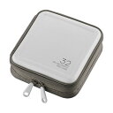 (まとめ) Blu-ray・CD・DVD対応ファスナーケース 32枚整理 収納 ホワイト CCD-HB32WH 1個【×5セット】 白 細かな目の不織布を使用し...