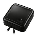 (まとめ) Blu-ray・CD・DVD対応ファスナーケース 32枚整理 収納 ブラック CCD-HB32BK 1個【×5セット】 黒 細かな目の不織布で作られ...