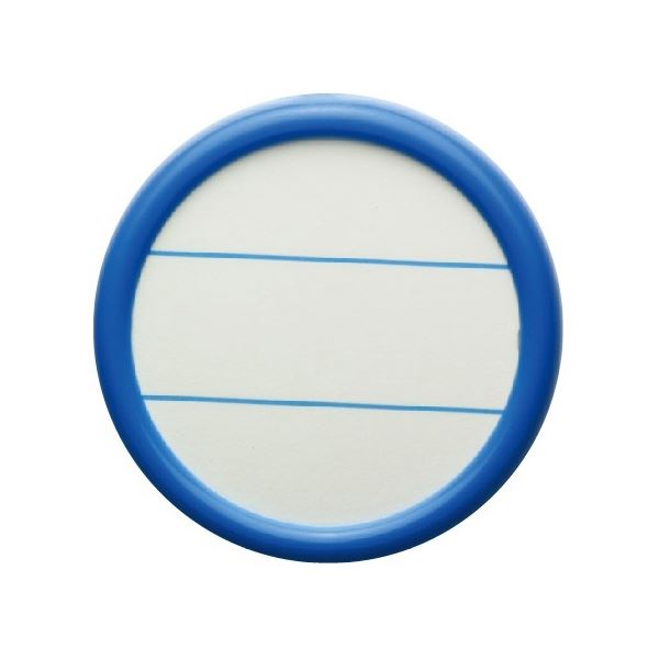 (まとめ) ソニック 丸型 (円形 ラウンド) 名札 大 両用 青NF-685-B 1セット(30個:10個×3パック) 【×10セット】 見やすくて使いやすい...