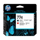 HP 774 プリントヘッドマットブラック/クロムレッド P2V97A 1個 黒 赤 卓越した印刷品質を追求するプロフェッショナルのための究極のプリントヘッド、...