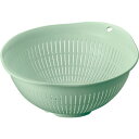 〔まとめ〕 キッチン ざる 調理器具 幅25.5cm グリーン 60個セット 抗菌 清潔 銀イオン 深め プラスチック Nポゼ キッチン 台所 緑 食材を簡単に...