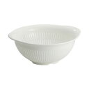 〔まとめ〕 キッチン ざる 調理器具 幅255mm ホワイト 60個セット 抗菌 清潔 銀イオン プラスチック ポゼ キッチン 台所 白 簡単・軽快 野菜や麺の...