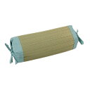 い草 枕/ピロー 【無地 角枕 約30×15cm 青 ブルー】 高さ調整可 消臭 吸湿 調湿機能 日本製 国産 〔ベッドルーム 寝室〕 い草 枕/ピロー 【無地...