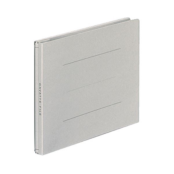 (まとめ) コクヨ ガバットファイル(紙製) B6ヨコ 1000枚収容 背幅13〜113mm グレー フ-98M 1パック(10冊) 【×5セット】 整理 収納...