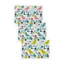 TANOSEE アドポケット付ポケットティッシュ Little Bird 8組/個 1セット(1500個:500個×3ケース) 癒しの鳥のパターンが満載 北欧イ...