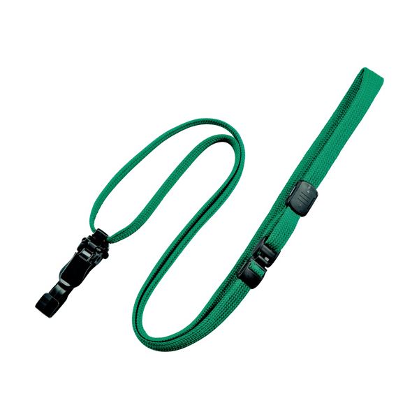 (まとめ) オープン工業 ループクリップ脱着式 緑NX-8-GN 1パック(10本) 【×10セット】 便利なタッグ名札として活躍するループクリップ 脱着式で使...