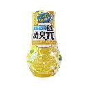 (まとめ)小林製薬 トイレの消臭元爽やかはじけるレモン 400ml 1セット(3個)【×10セット】 驚異の消臭力を持つ極太 ろ紙 でトイレの悪臭を一掃 爽やか...
