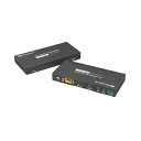 ラトックシステム 4K60Hz対応 HDMI延長器(100m) RS-HDEX100-4K 驚異的な伝送距離 4K映像を最大100m、フルHD最大150mまで延...
