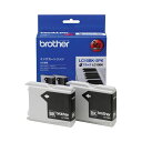 (まとめ) ブラザー BROTHER インクカートリッジ お徳用 まとめ買い 黒 LC10BK-2PK 1箱(2個) 【×10セット】 お得な2個セット ブラザ...