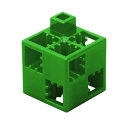 (まとめ)Artecブロック 基本四角 100P 緑【×3セット】 緑の力を宿す 四角の基本を積み上げよう Artecブロック100P緑セット×3で創造の世界を...