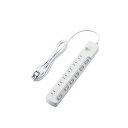 【5個セット】 雷ガードタップ/個別スイッチ/6個口/2.5m/ホワイト T-K5A-2625WHX5 白 雷から守る パソコン PC やテレビのための精密機器...