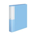 (まとめ) コクヨ クリヤーブック(クリアブック)(POSITY) 替紙式 A4タテ 30穴 35ポケット付属 背幅53mm ライトブルー P3ラ-L740LB...