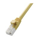 (まとめ) Cat5e対応ツメ折れ防止LANケーブル 配線 イエロー 3m LD-CTT/Y3/RS 1本 【×30セット】 黄 ネットワークを強化する 断線防...