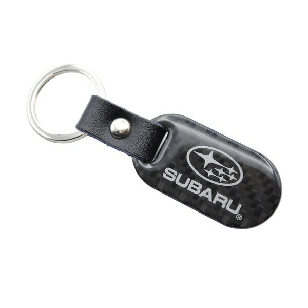 SUBARU (スバル) キーリング SUBARU/CB 車の鍵をスタイリッシュに持ち歩こう 車のロゴが入ったキーチェーン