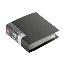 (まとめ)バッファローCD&DVDファイルケース ブックタイプ 24枚整理 収納 ブラック BSCD01F24BK 1個【×10セット】 黒 便利なブラックカラ...