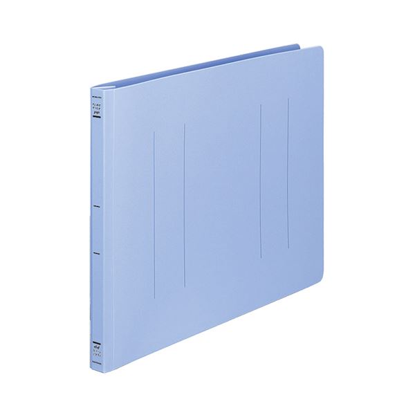 (まとめ) コクヨ フラットファイル(PP) B4ヨコ 150枚収容 背幅20mm 青 フ-H19B 1セット(10冊) 【×5セット】 スリムで収納力抜群 B...