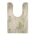 (まとめ) サッと拭くだけ トイレマット/トイレ用品 【60×90cm】 ロングタイプ 水を弾く 【×30個セット】 お掃除がラクラク 水をはじくロングトイレマ...