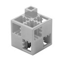 (まとめ)Artecブロック 基本四角 100P 薄グレー【×3セット】 進化したArtecブロック 100個の薄グレー基本四角で、無限の創造力を解き放て ×3...