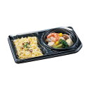 (まとめ)エフピコチューパ デリカランチ DL-25-15 フタ CP580286 1パック(50枚) 【×10セット】 食欲をそそる 内嵌合の主菜部分で、美味...