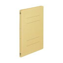 (まとめ)TANOSEE フラットファイル(ノンステープルタイプ)A4タテ 150枚収容 背幅18mm 黄 1セット(100冊:10冊×10パック)【×5セット...