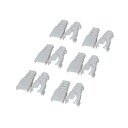 (まとめ) 後付タイプコネクタ保護カバーベージュ LD-ABBE6 1セット(6個) 【×30セット】 ケーブル 配線 を守る 簡単装着のカバーでケーブル を長...