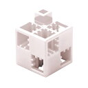 (まとめ)Artecブロック 基本四角 100P 白【×3セット】 白いブロック100個セット 四角形の基本形で、創造力を広げる