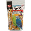 (まとめ) クオリス セキセイインコ 老鳥用 (皮付タイプ)400g (ペット用品) 【×10セット】 成長に合わせてバランス良く与える、セキセイインコの老鳥用...