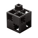 (まとめ)Artecブロック 基本四角 100P 黒【×3セット】 無限の創造力を解き放つ 四角の奇跡 黒い魂の100個の秘密