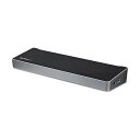 StarTech.com トリプル4Kモニター対応USB-Cドッキングステーション Windows/Mac USB Power DeliveryDK30CH2D...