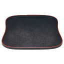 尺2 ひさご盆/トレー 【黒天朱】 363mm×363mm×17mm 日本製 国産 〔和食 レストラン 居酒屋 店舗 お店〕 和の風情を纏う、飲食店にもぴったり...