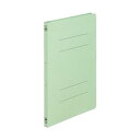 (まとめ)TANOSEE フラットファイル(ノンステープルタイプ)A4タテ 150枚収容 背幅18mm 緑 1セット(100冊:10冊×10パック)【×5セット...