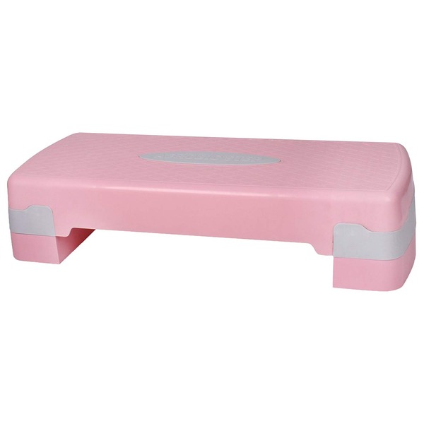 エクササイズ用 ステップ/踏み台昇降 【5台セット】 長さ約68cm 高さ2段階調節可能 〔スポーツ用品 運動用品〕 ホームジムで使える、パワフルなトレーニング...