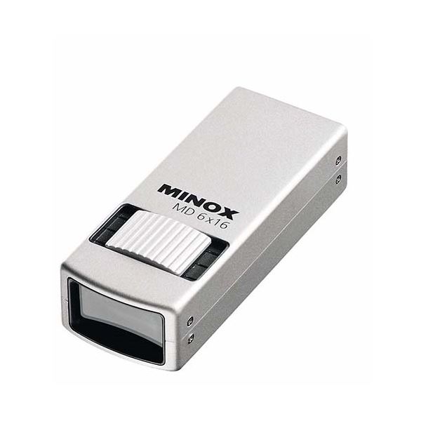 MINOX ポケットモノキュラー MD 6×16 62200 感触溢れる金属ボディ、驚くほど精密なピント操作が可能なスライド式レンズ MINOX ポケットモノキ...