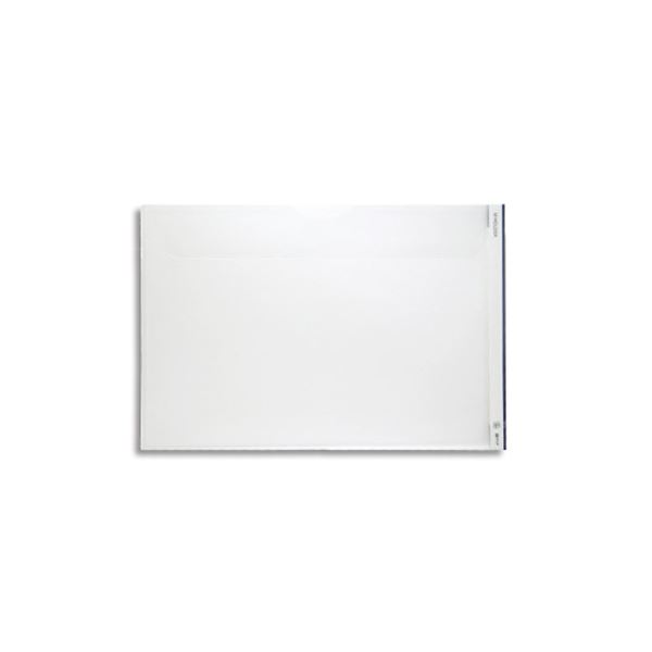 (まとめ) キングジム Mホルダー A3ヨコ 乳白フタ付き 753E 1セット(5枚) 【×10セット】 便利なフタ付きヨコ型ホルダー 手軽に持ち運びできるMホ...