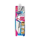 (まとめ)ユニ・チャーム ウェーブ フロアワイパー本体 1本【×5セット】 奥まで届く 家具や家電のスキマも完璧に掃除 ユニークな縦ヘッド採用 ウェーブフロアワ...