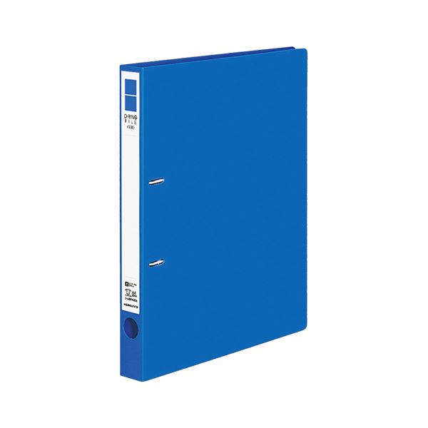 (まとめ) コクヨ Dリングファイル(ER) A4タテ 2穴 200枚収容 背幅34mm 青 フ-UDR420NB 1冊 【×30セット】 青い海を彷彿とさせる...