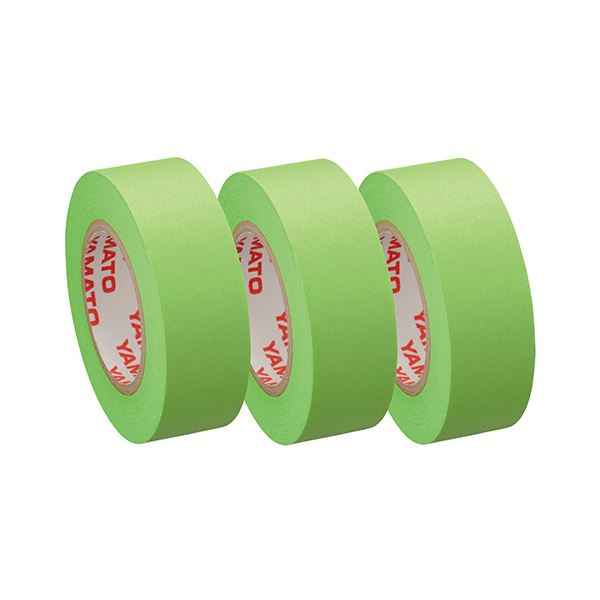 (まとめ) ヤマト メモック ロールテープつめかえ用 15mm幅 ライム RK-15H-LI 1パック(3巻) 【×30セット】 自由自在にカットして、効率的に...