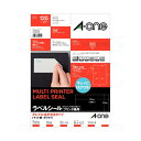 (まとめ) エーワン ラベルシール(プリンター兼用) キレイにはがせるタイプ マット紙・ホワイト A4判 12面 86.4×42.3mm 四辺余白付 31255...