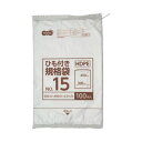 (まとめ)TANOSEE HDPE規格袋 紐あり15号 ヨコ300×タテ450×厚み0.01mm 1パック(100枚)【×20セット】 驚きの薄さ0.01mm ...